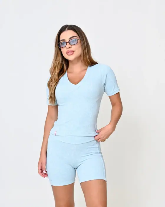 Blusa Jacquard Poliamida